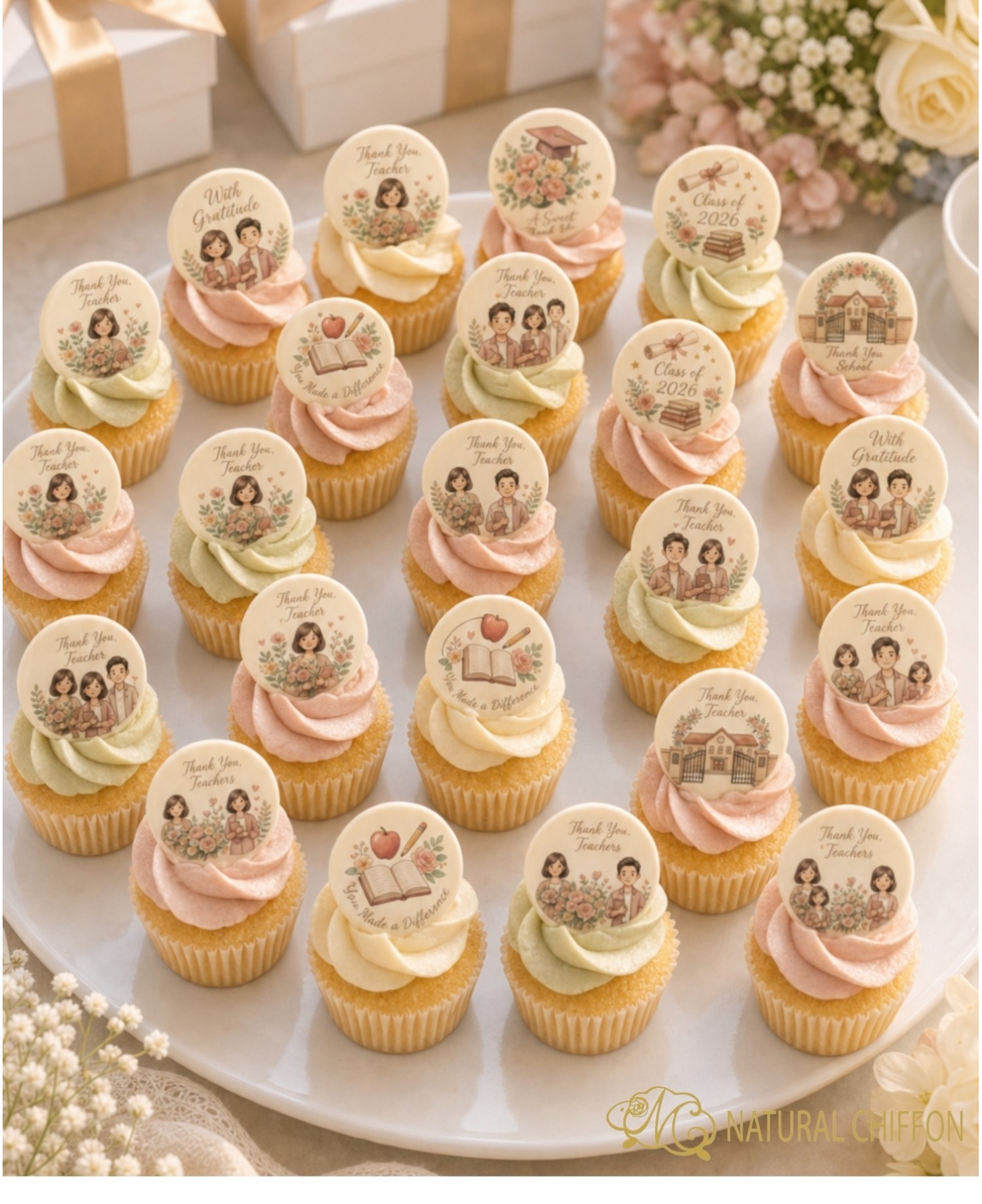 10件裝｜Mini Cupcake｜客人來圖